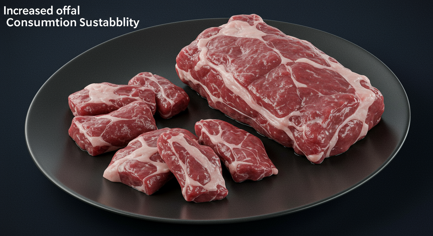 Increased offal consumption benefits planetary sustainability
